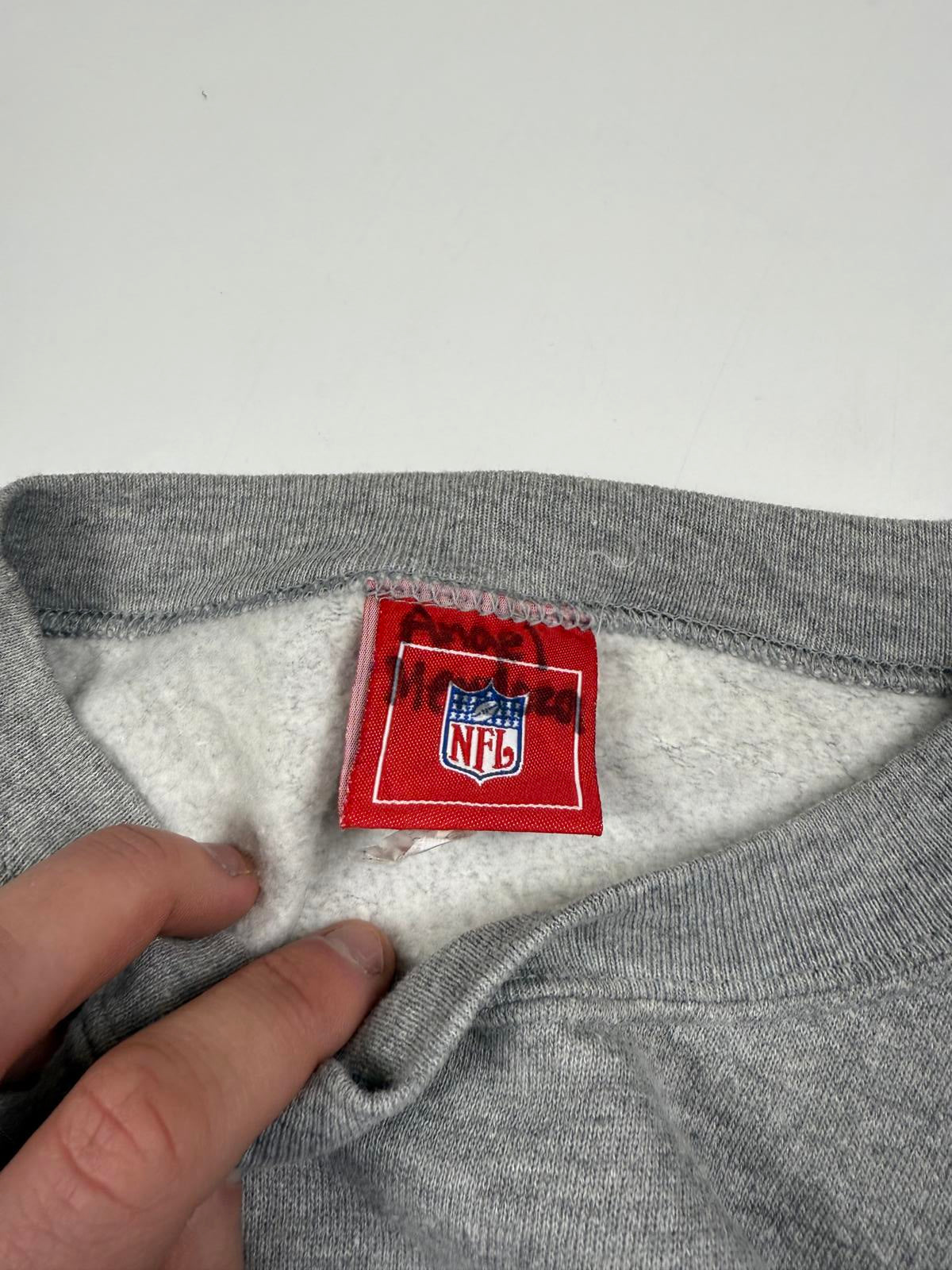 Vintage NFL Raiders 2002 champions graphic sweatshirt (L)