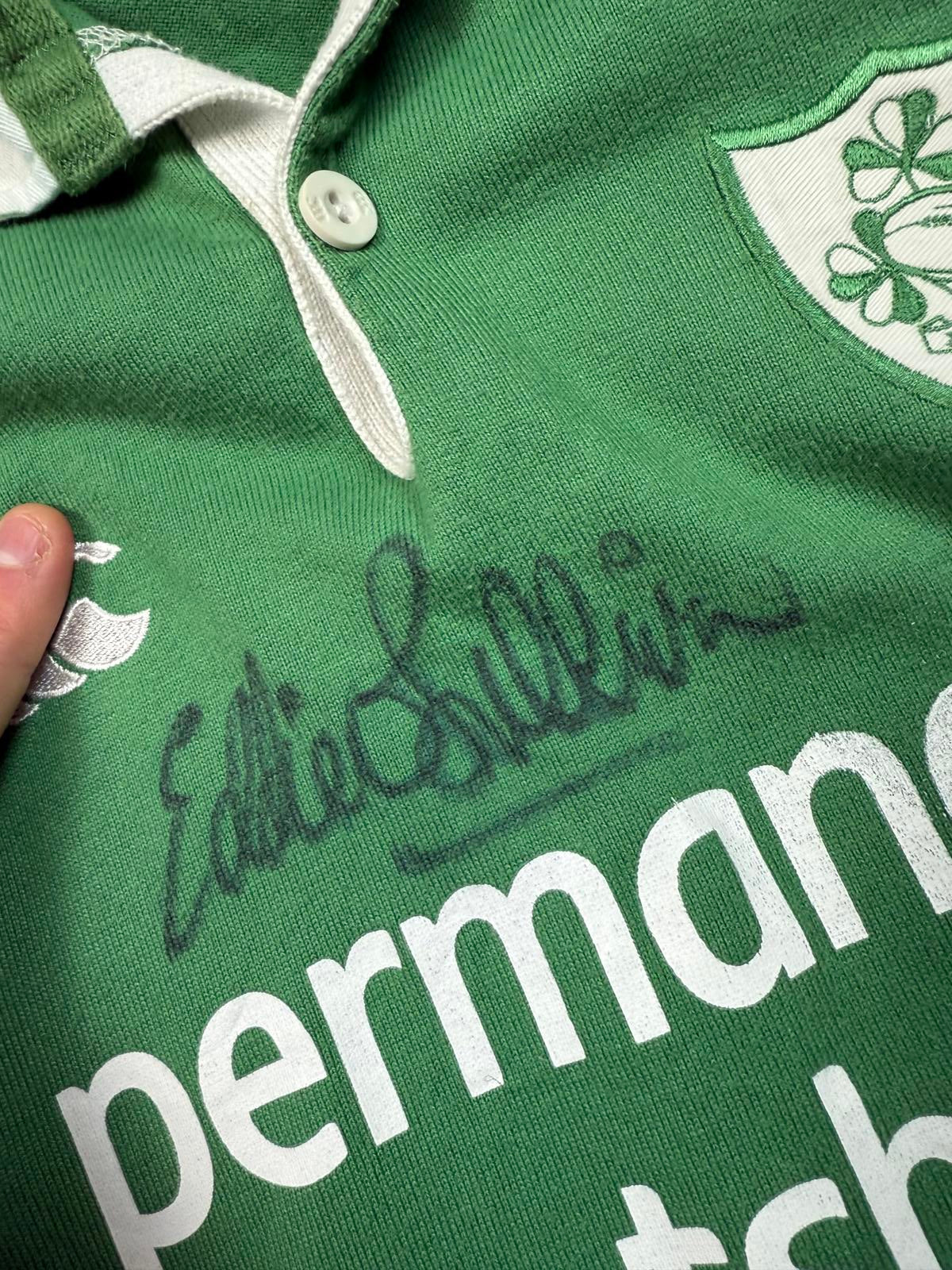 Vintage Ireland 2002-04 Canterbury signed rugby shirt (W8)
