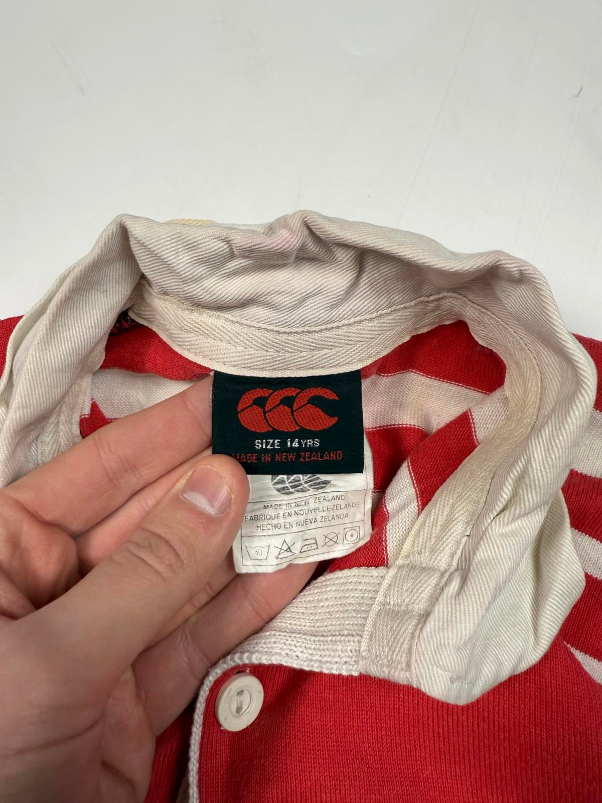 Vintage 90s Canterbury rugby union shirt (Y14)
