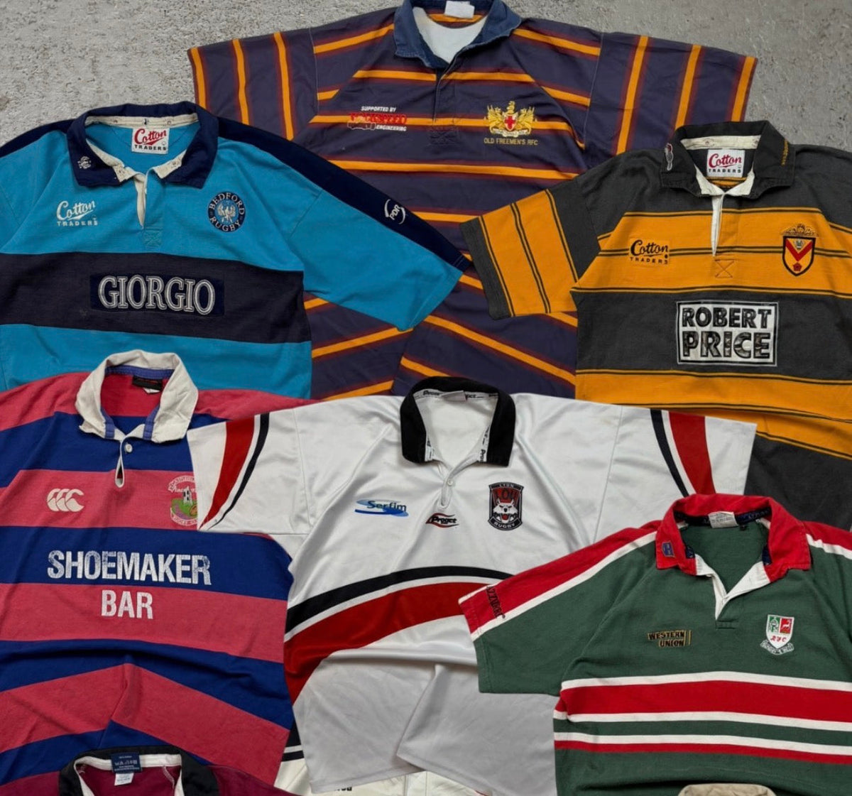 Other club rugby union shirts