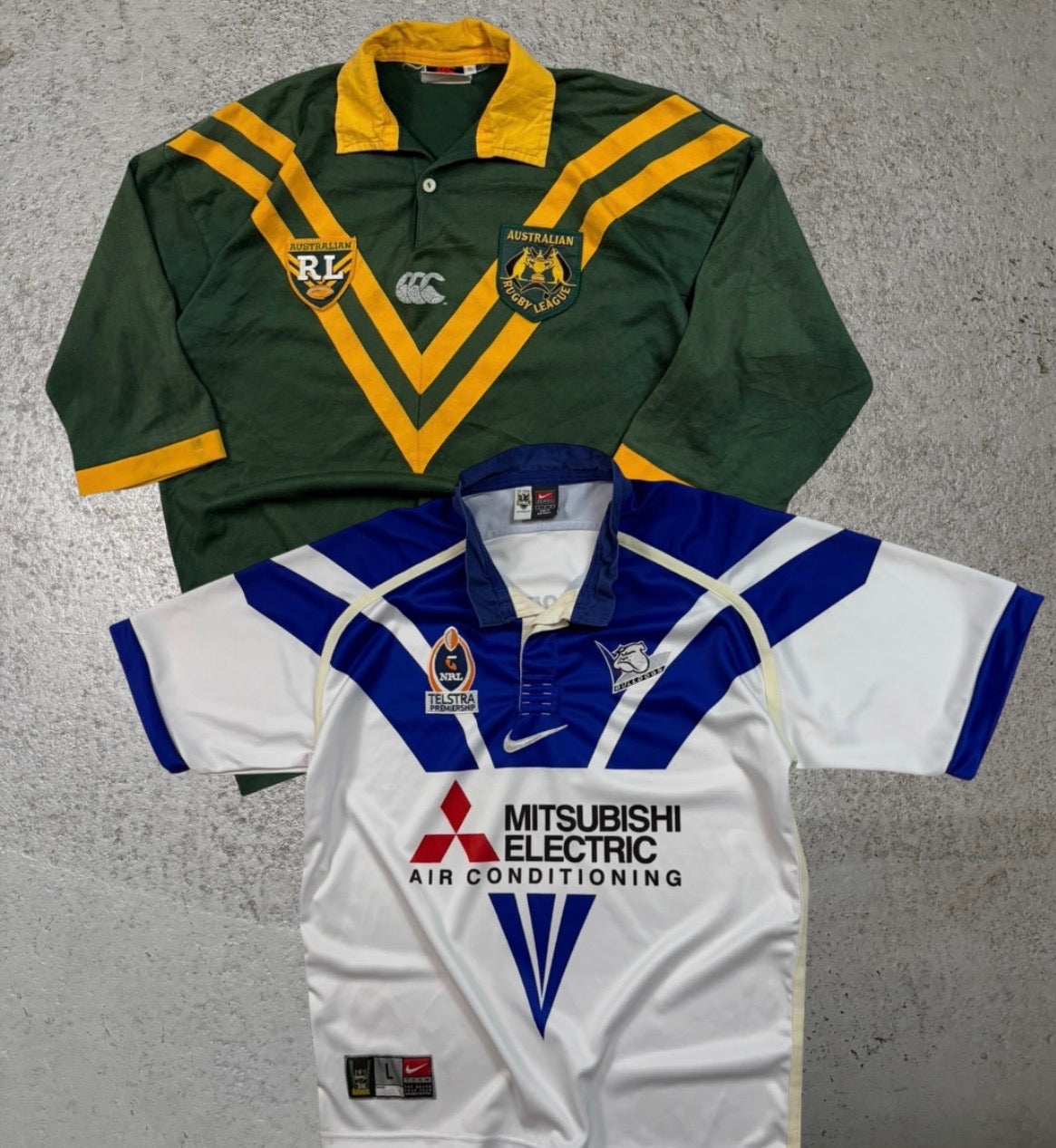 Rugby League shirts