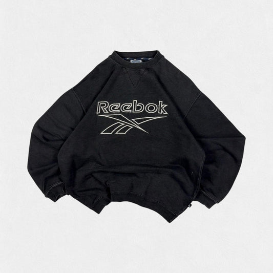 Vintage Reebok spell out sweatshirt (S)