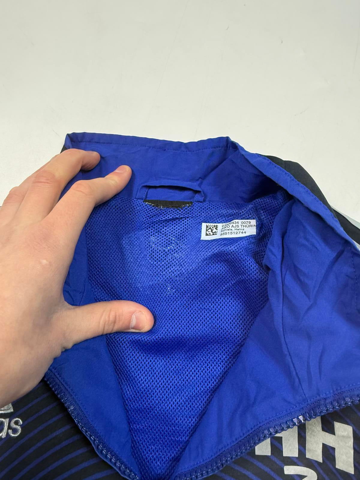 Vintage Y2K Adidas football track jacket (L)