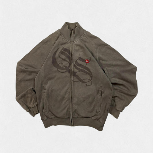 Vintage Y2K Quiksilver track top (L)
