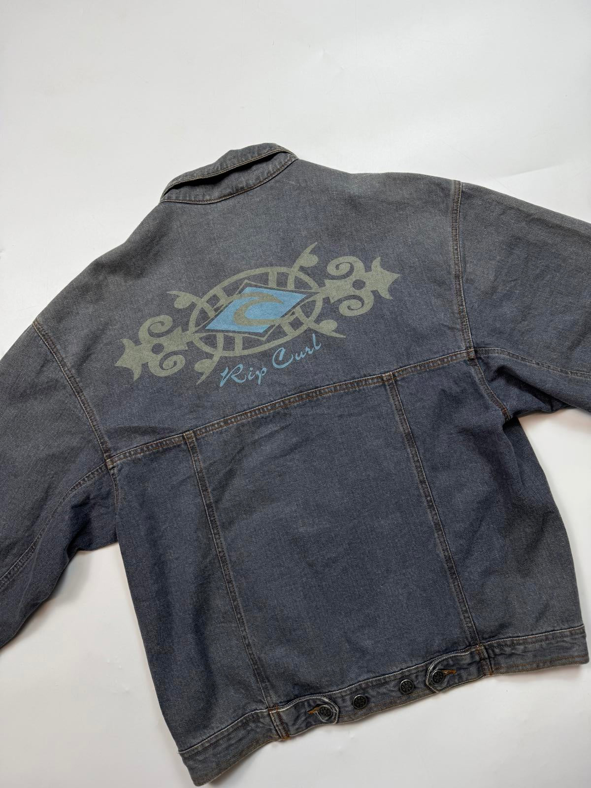 Vintage Rip curl denim jean jacket (M)