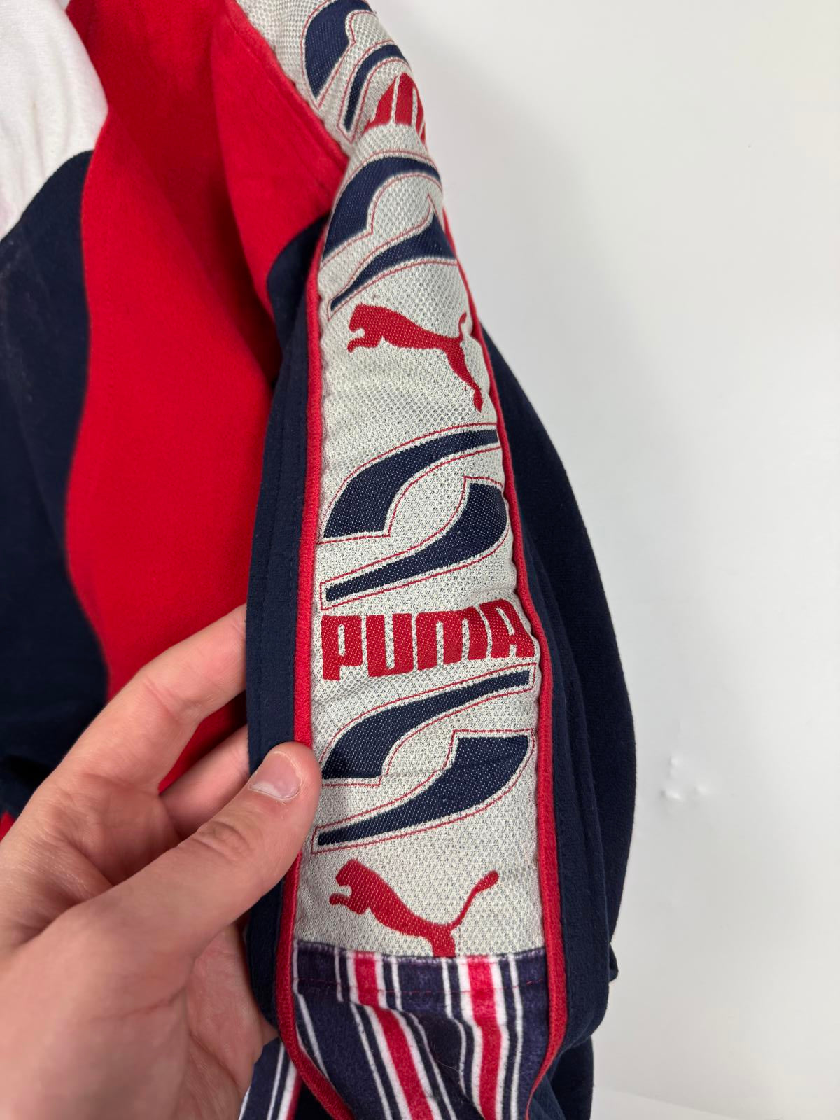 Vintage Atletico Madrid 1994/95 Puma football track jacket (L)