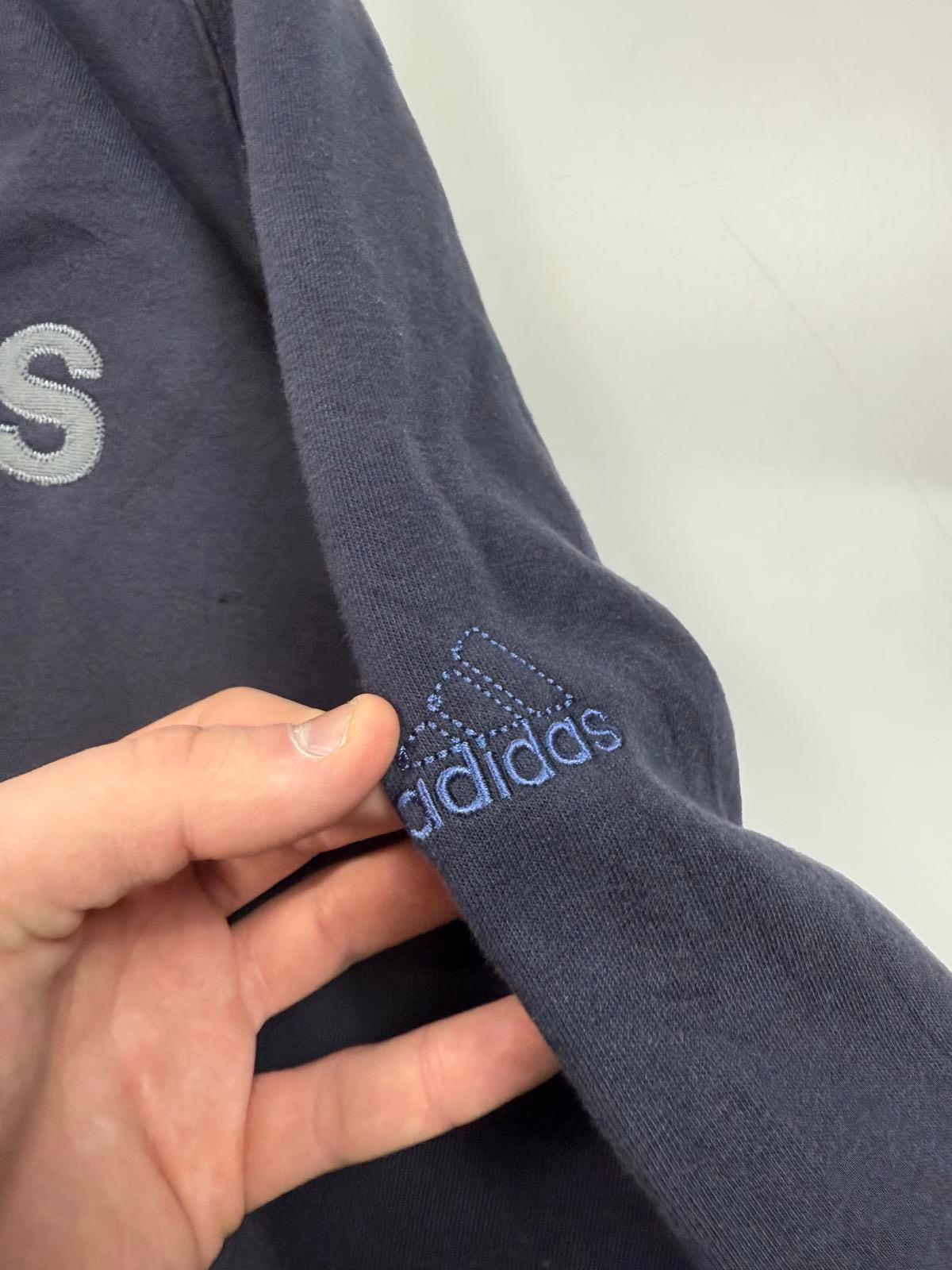 Vintage Adidas spell out sweatshirt (L)