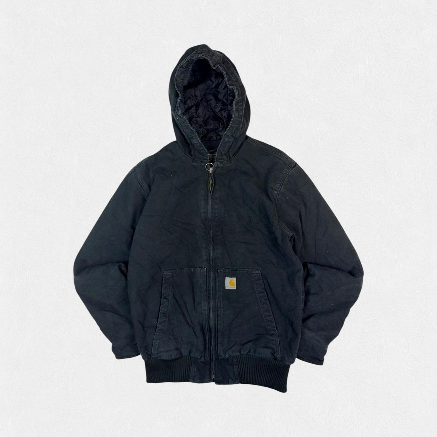 Carhartt workwear hooded active jacket (M)