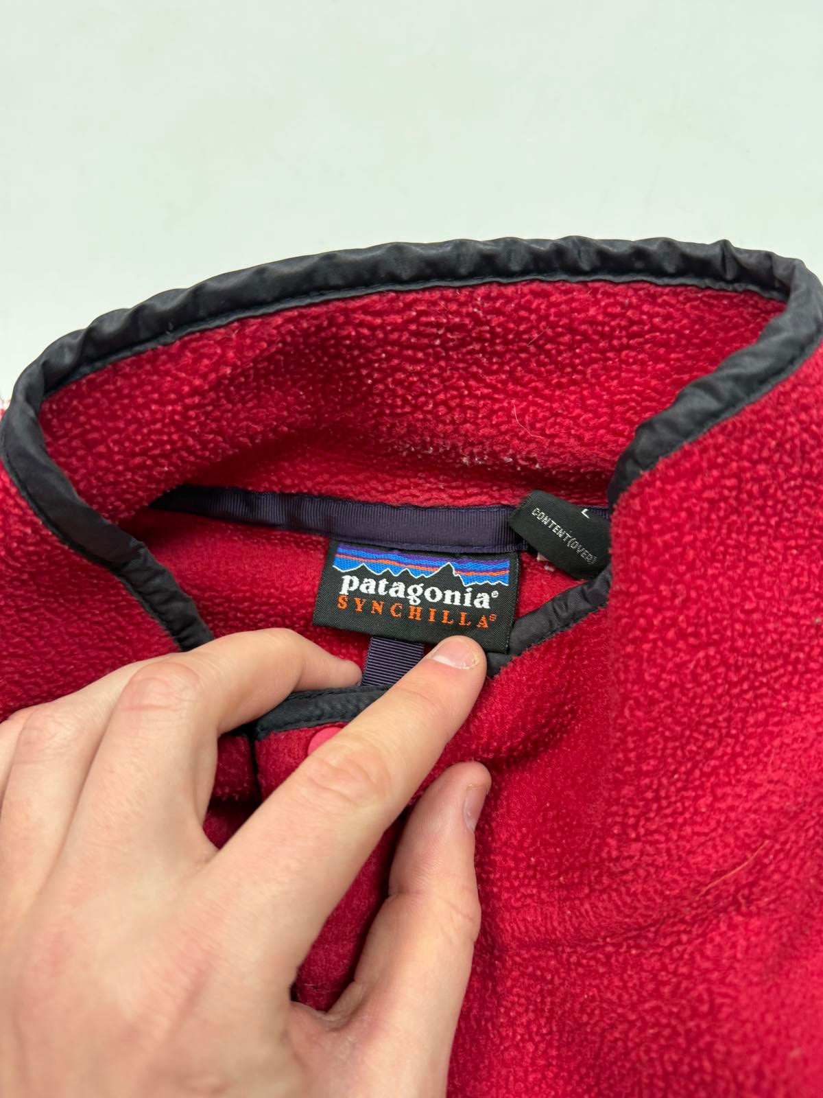 Vintage Patagonia synchilla snap fleece (L)