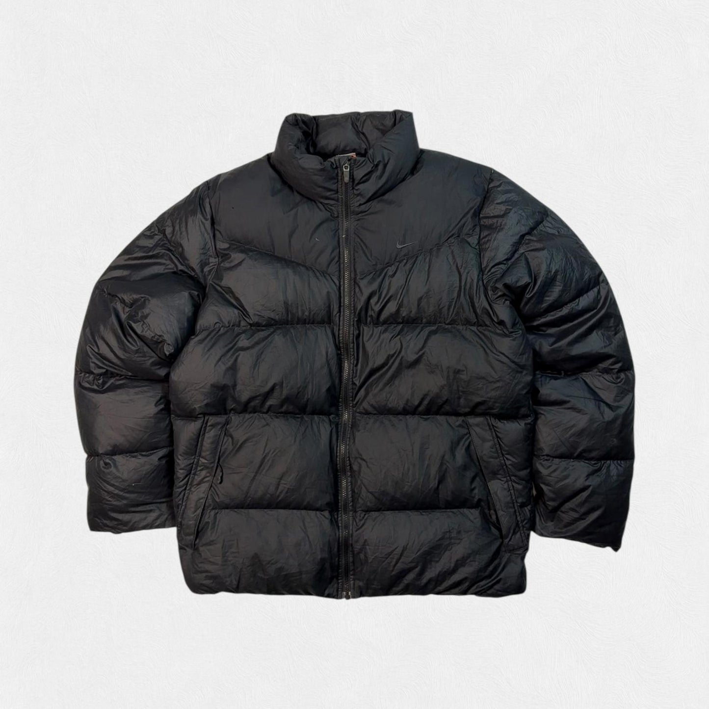 Vintage Nike mini swoosh puffer jacket (L)