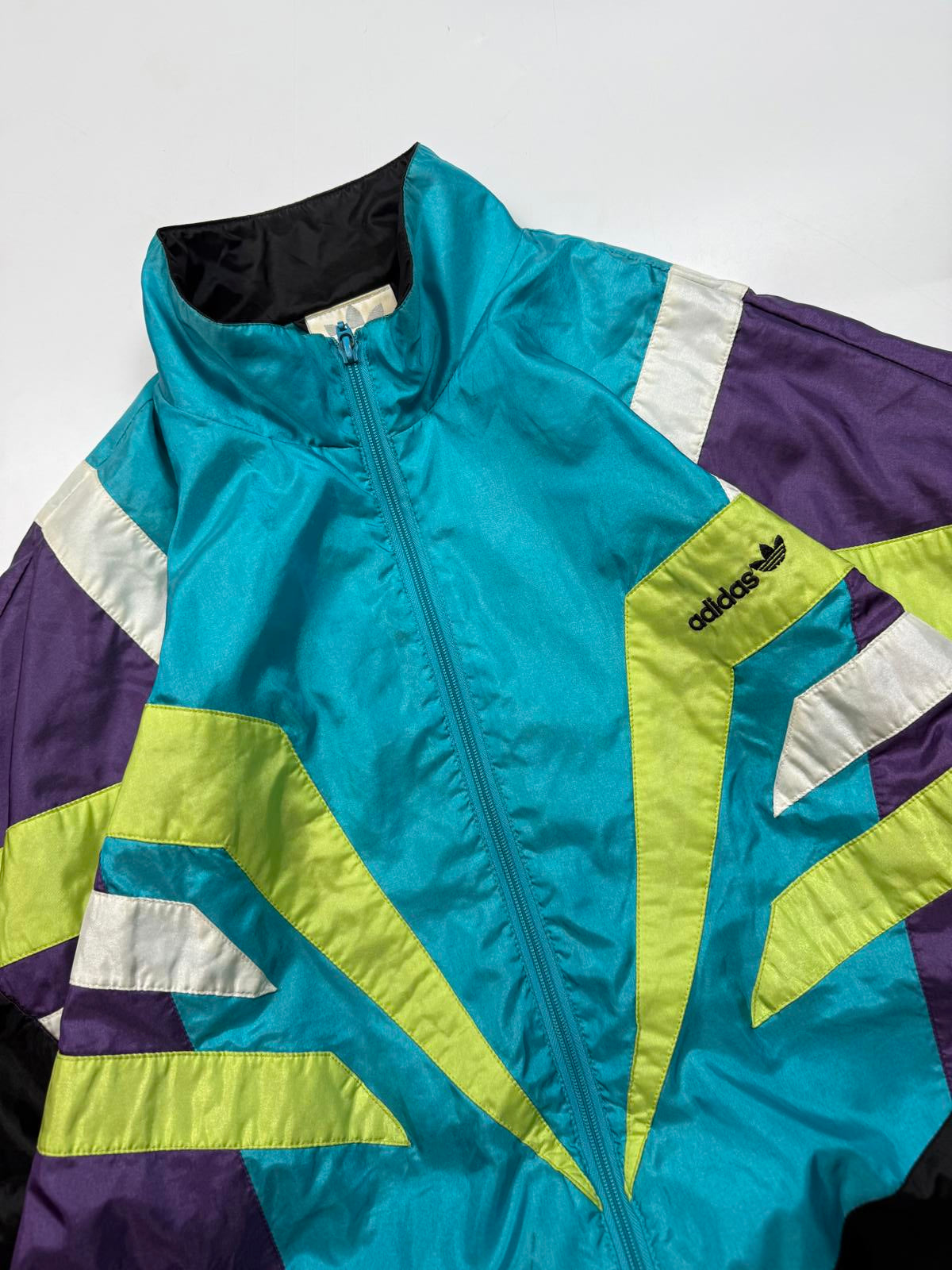 Vintage 90s adidas originals colour block tracksuit (M)