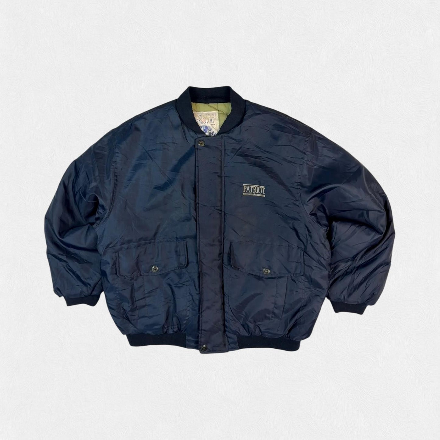 Vintage 90s military bomber jacket (L)