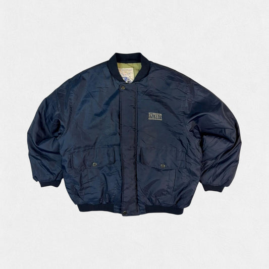 Vintage 90s military bomber jacket (L)