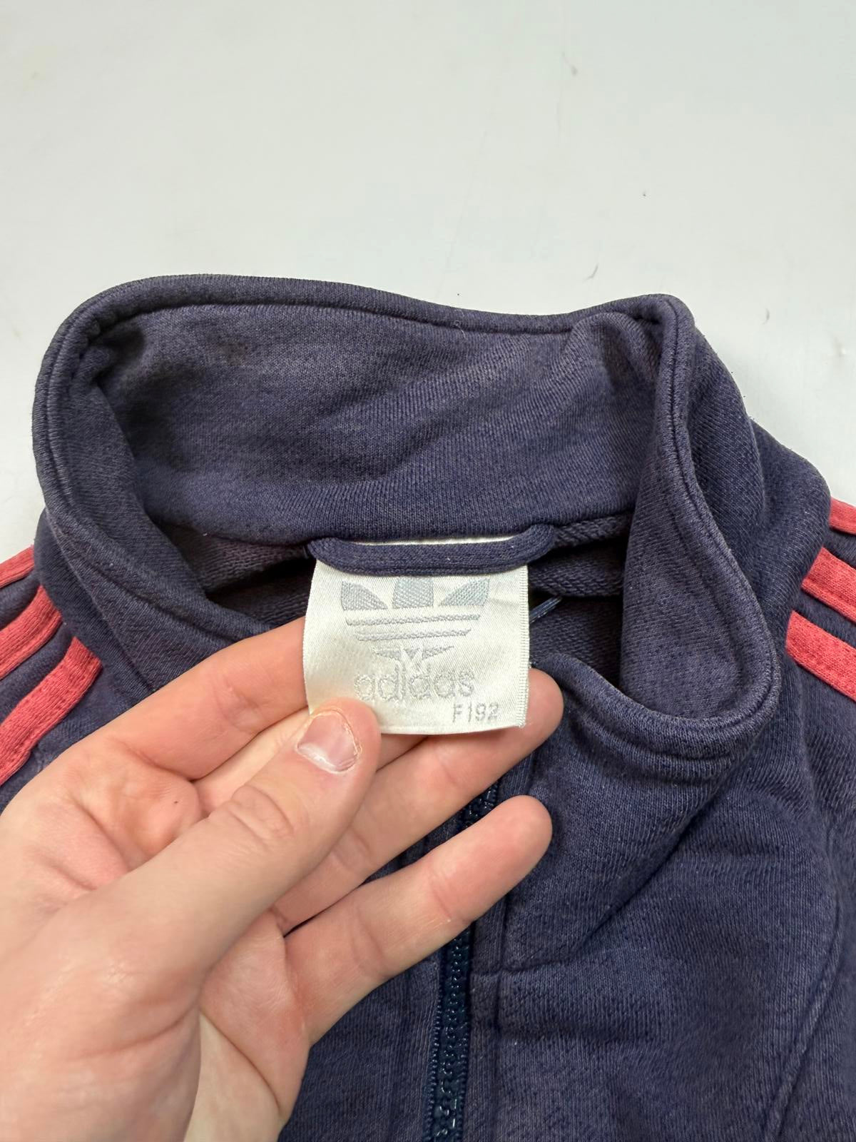 Vintage 90s adidas originals colour block track top (L)