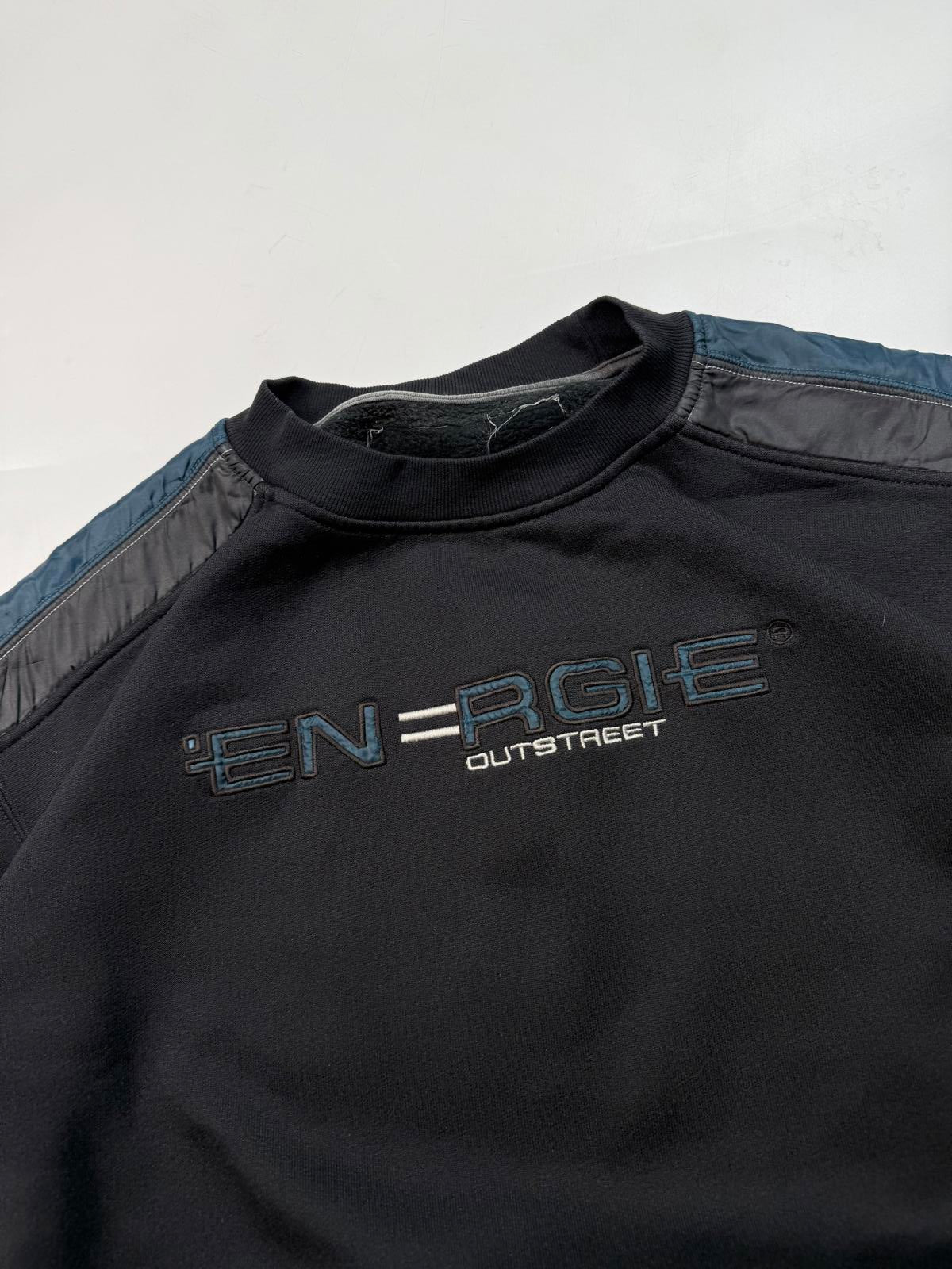 Vintage Energie hip hop spell out sweatshirt (M)