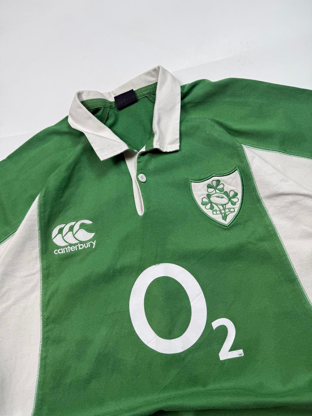 Vintage Ireland 2006/07 Canterbury rugby union shirt (M)