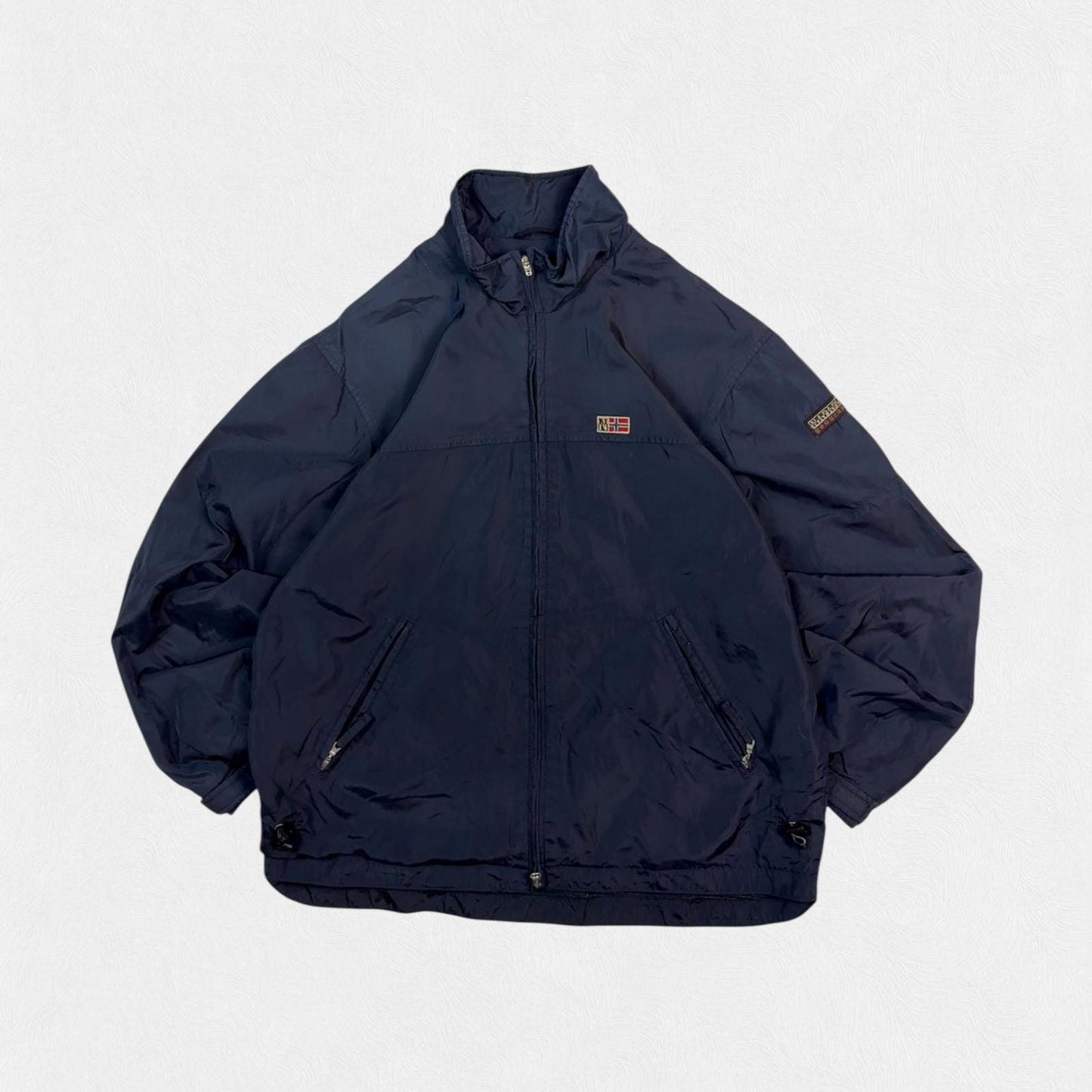 Vintage Napapijri lightweight rain jacket (M)