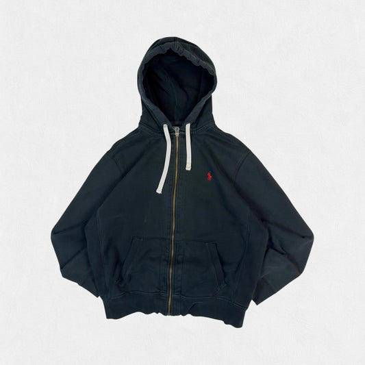 Vintage Polo Ralph Lauren full zip hoodie (L)
