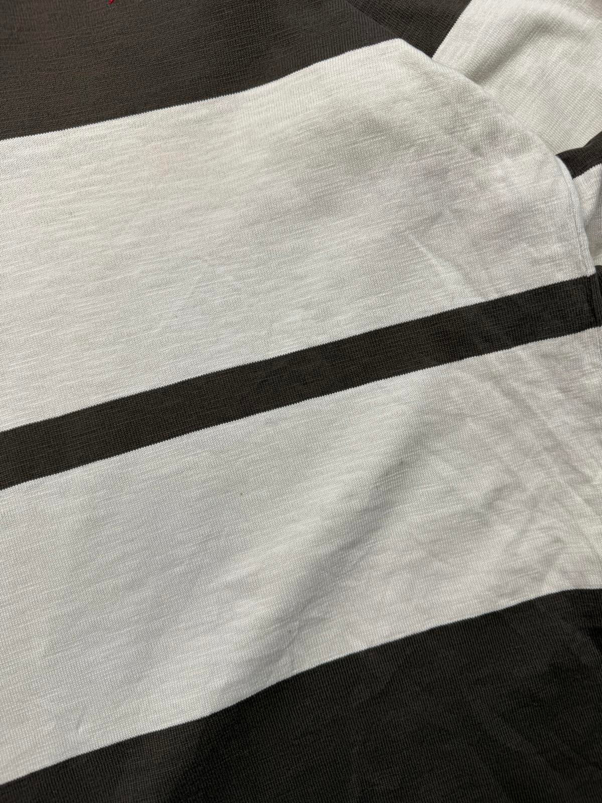 Vintage 90s Polo Sport Ralph Lauren striped rugby polo shirt (L)