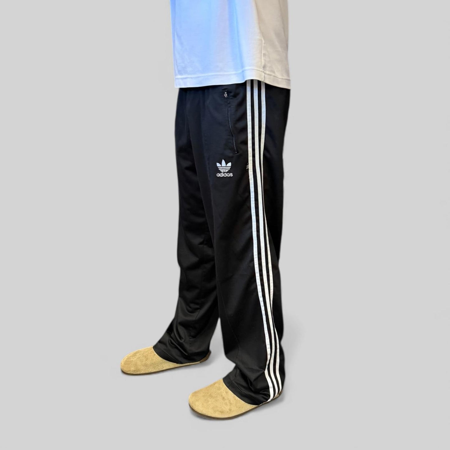 Vintage 90s adidas originals baggy track pants (XL)