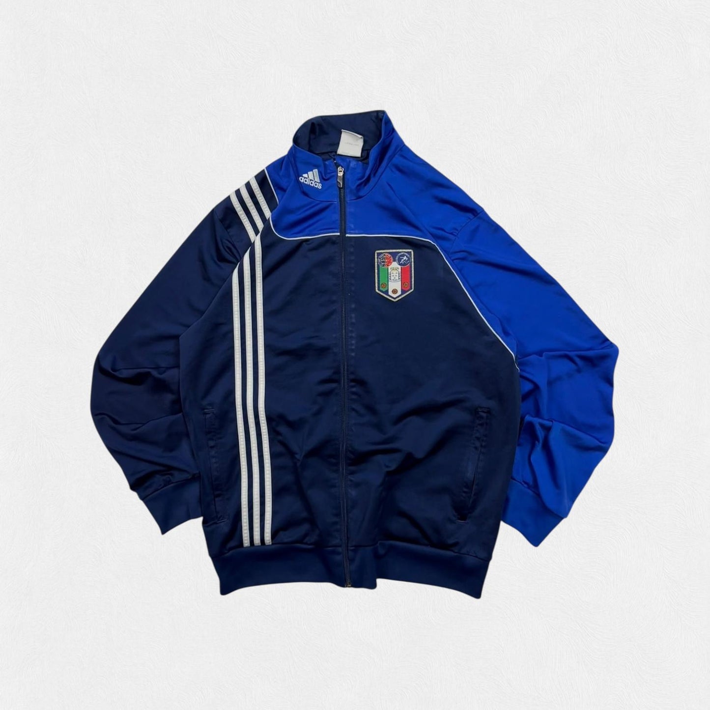 Vintage Aprilia Adidas football track jacket (L)