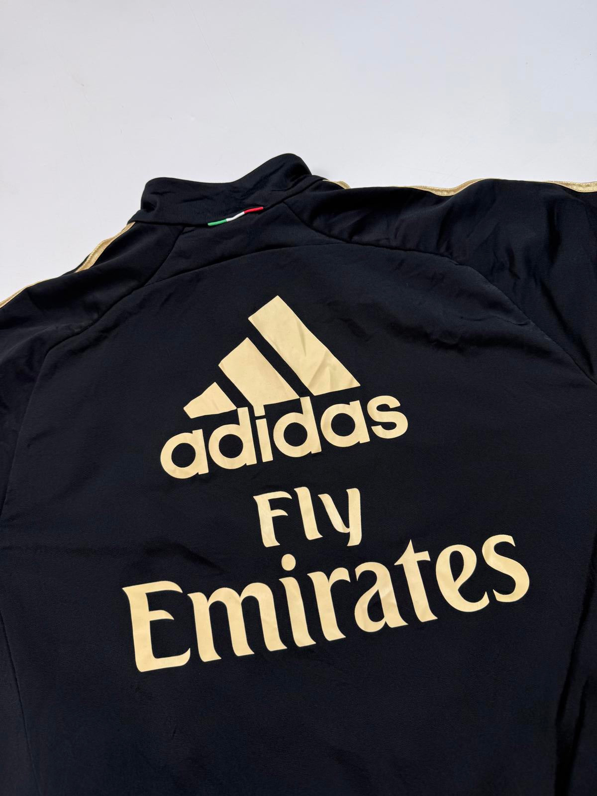 AC Milan 2010/11 Adidas football track jacket (M)