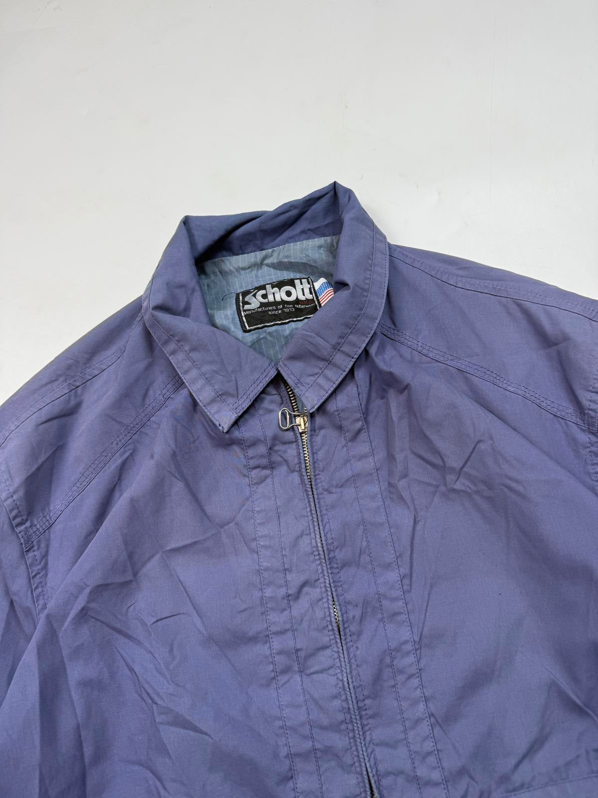 Vintage 90s Schott NYC harrington jacket (L)