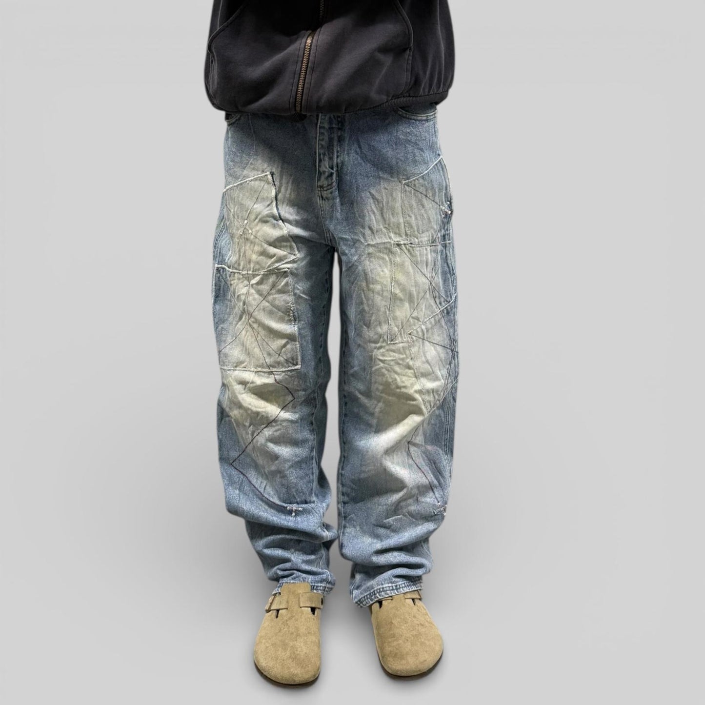 Vintage Akademiks baggy hip hop Jeans (W32)