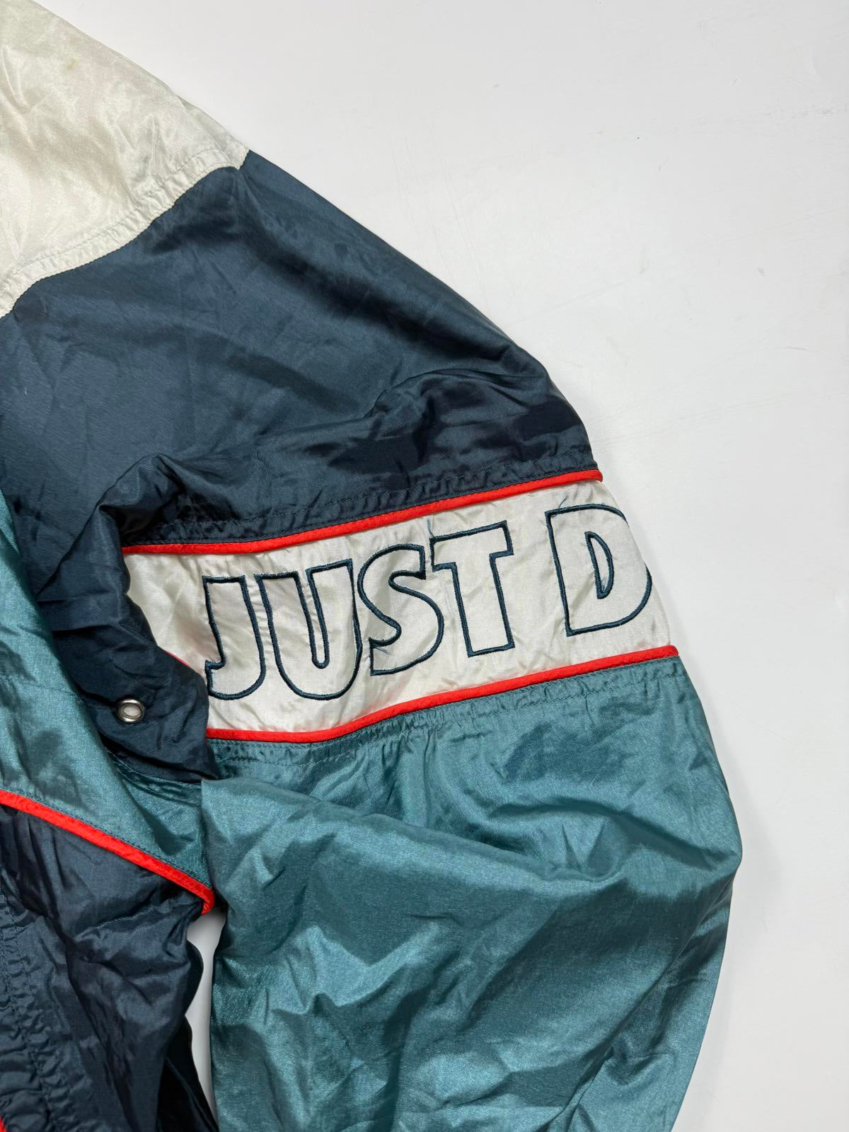 Vintage 90s Nike colour block track jacket (M)