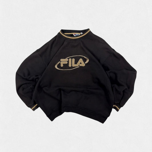Vintage 90s Fila spell out sweatshirt (XL)