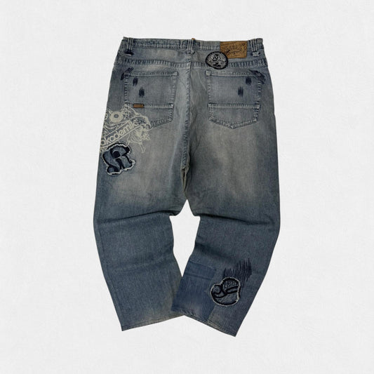 Vintage Akademiks baggy hip hop Jeans (W42)