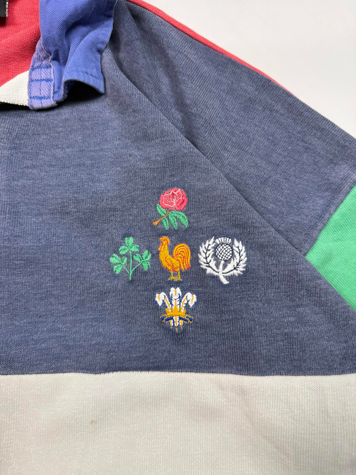 Vintage 90s Five nations Canterbury rugby union shirt (XL)