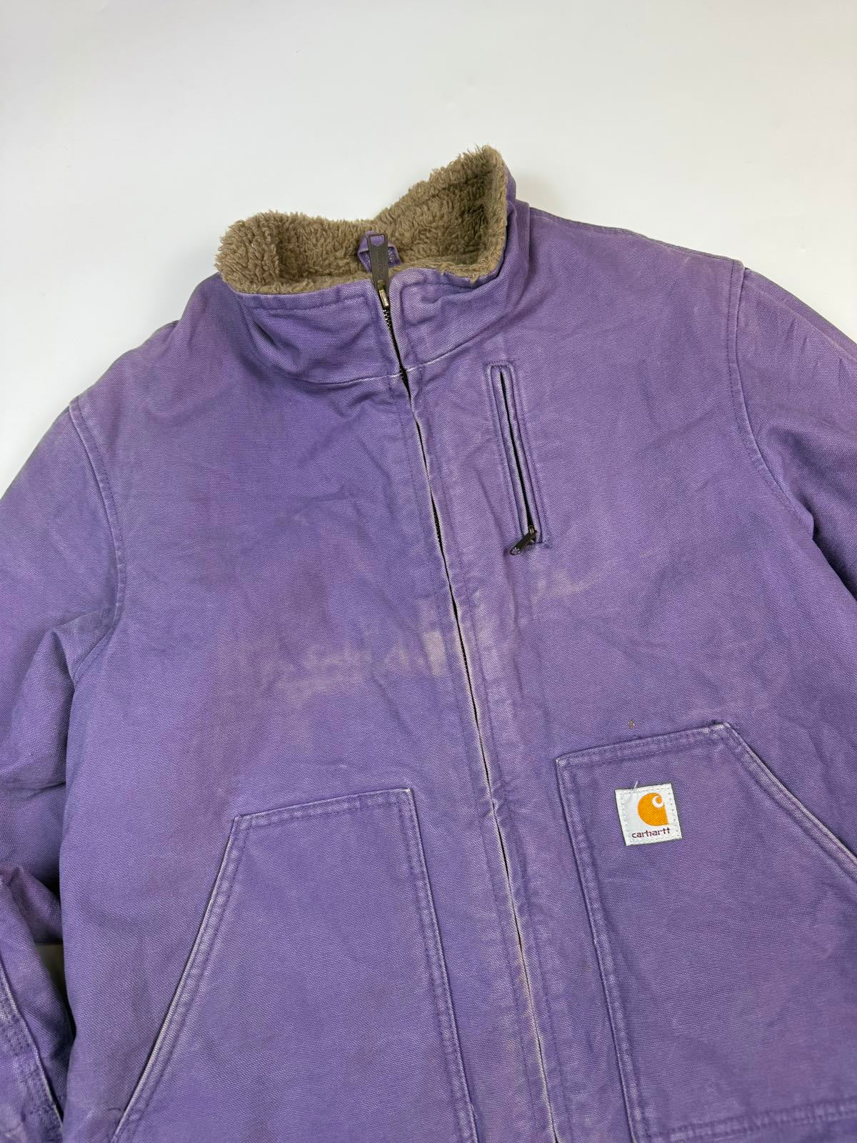 Carhartt sherpa lined workwear jacket (WL)