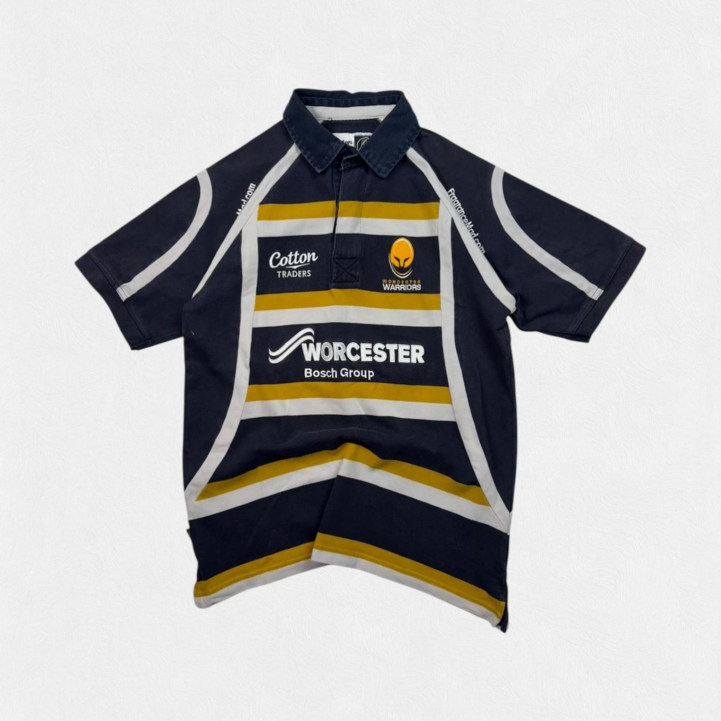 Vintage Worcester Warriors 2009/10 Cotton Traders rugby shirt (S)