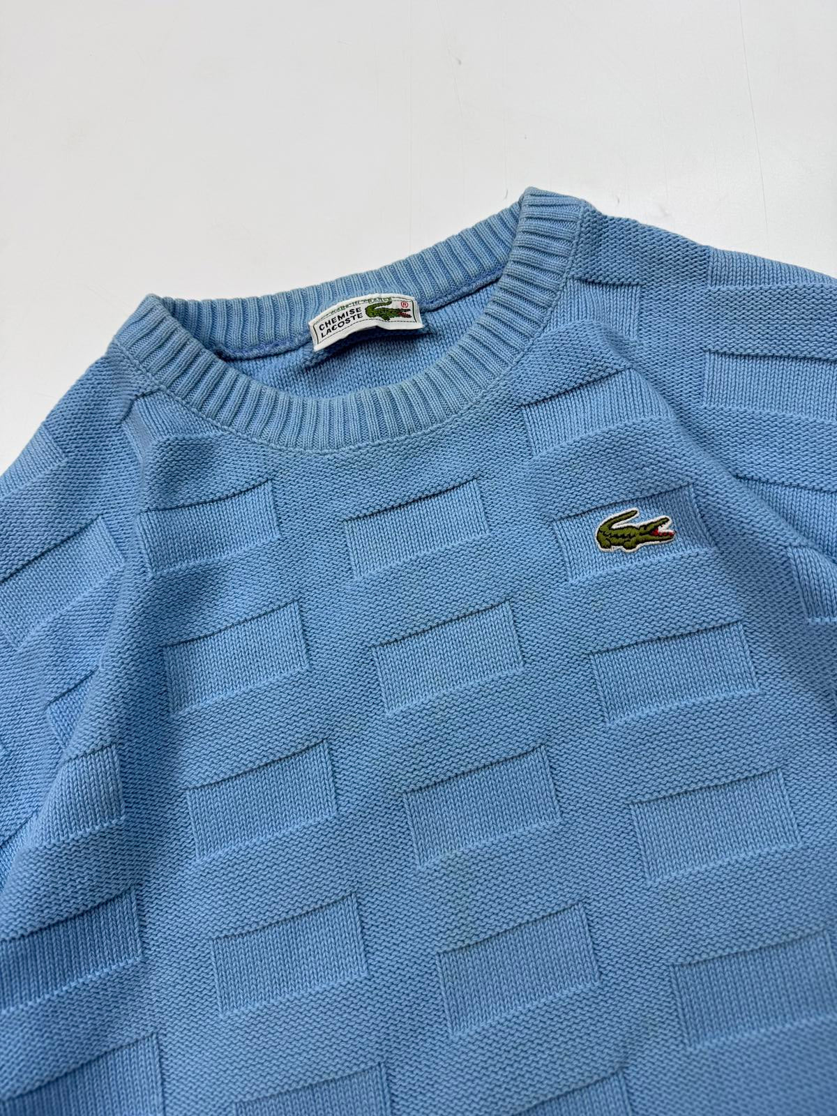 Vintage 90s Lacoste la chemise knit sweater (M)