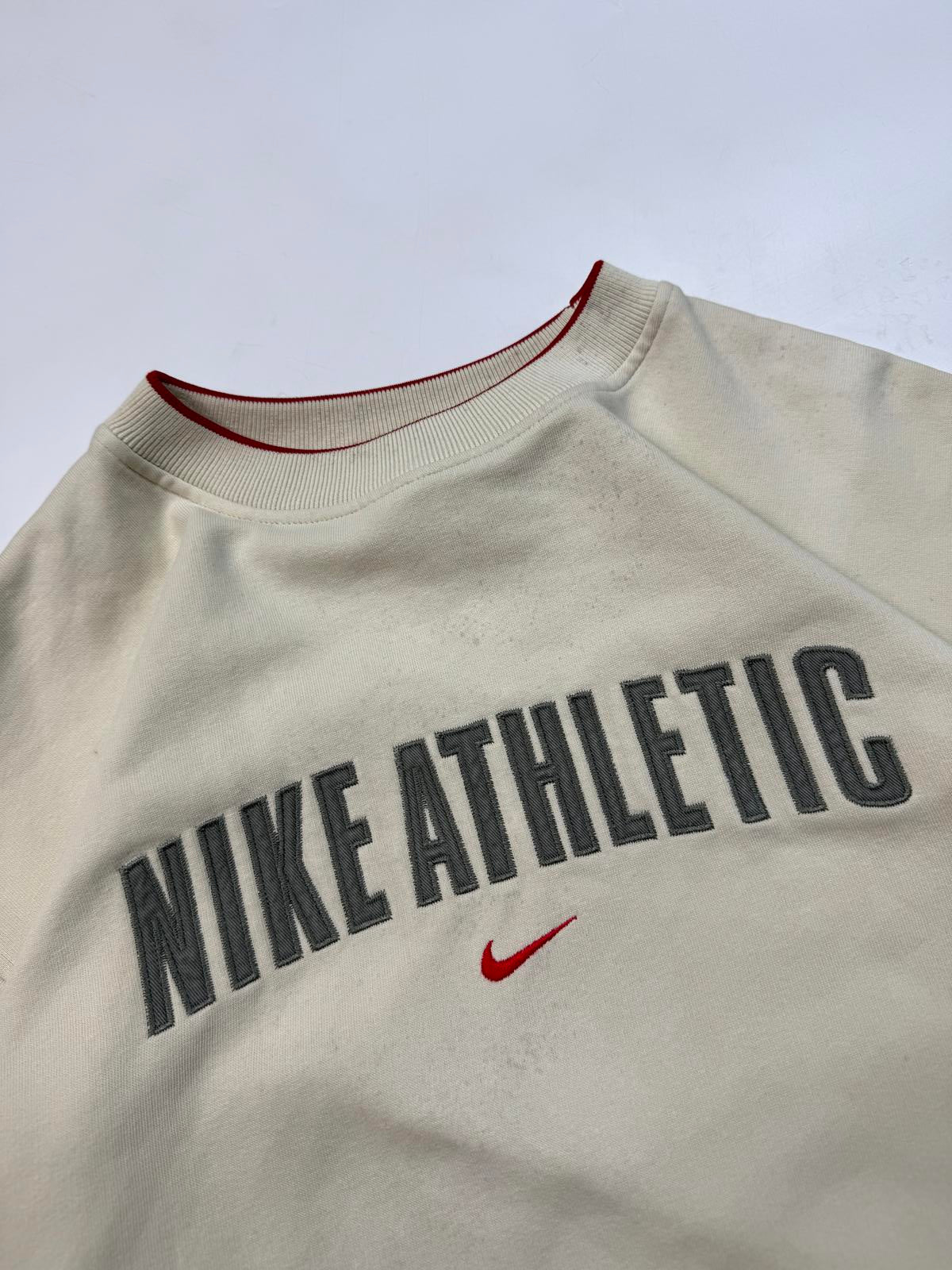 Vintage Nike athletic spell out sweatshirt (L)