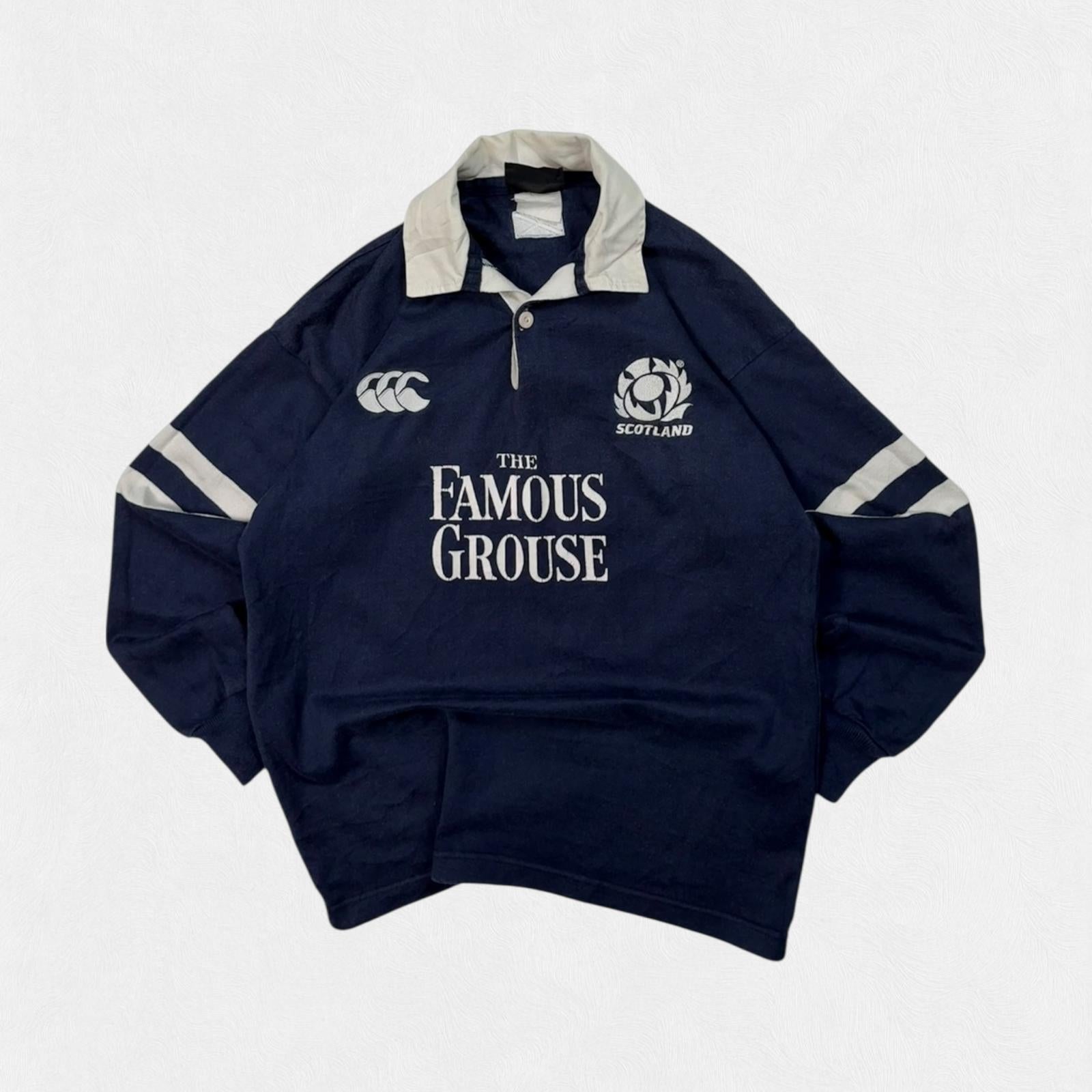 Vintage Scotland 2002-05 Canterbury rugby shirt (S)