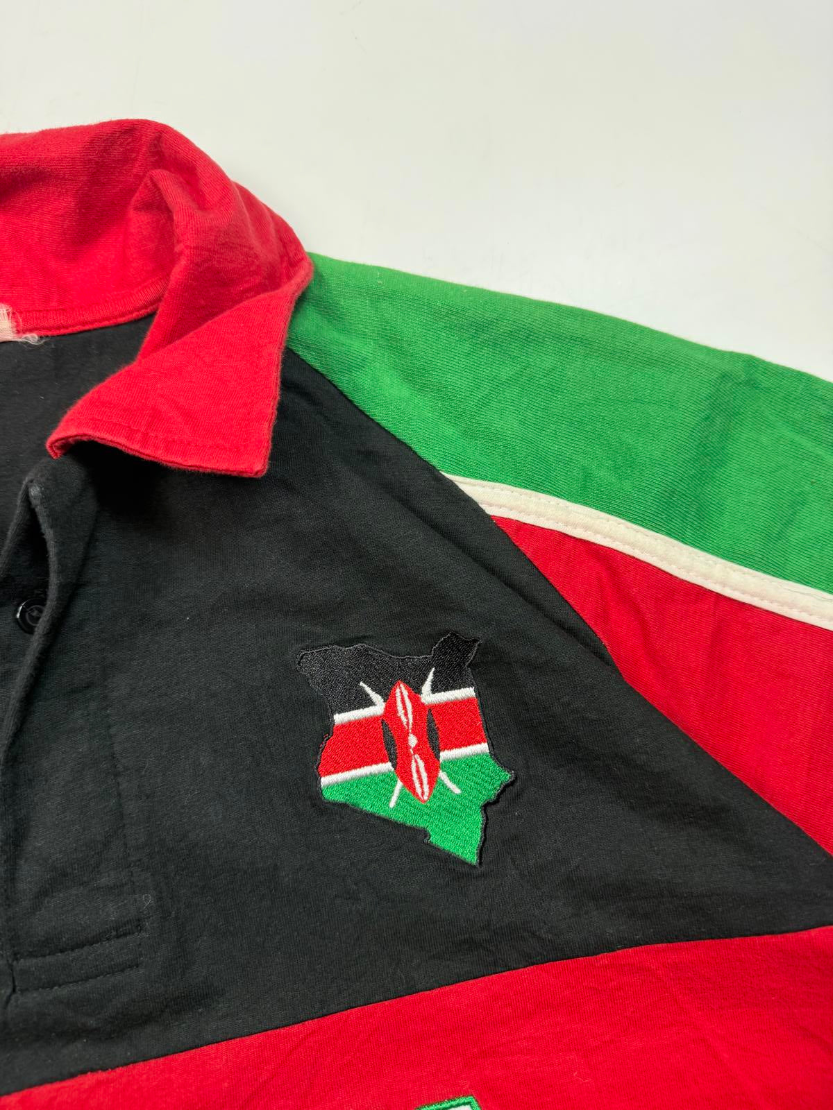 Vintage Kenya rugby union shirt (L)