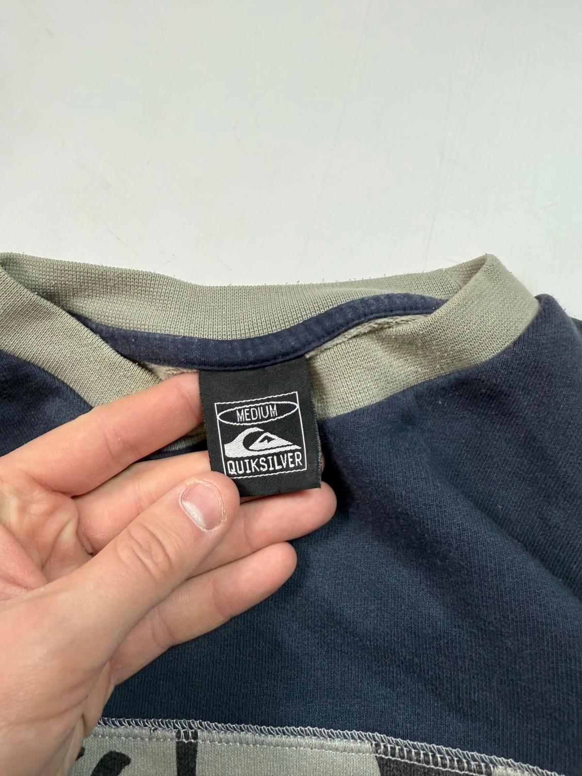 Vintage Y2K Quiksilver spell out sweatshirt sweatshirt (M)