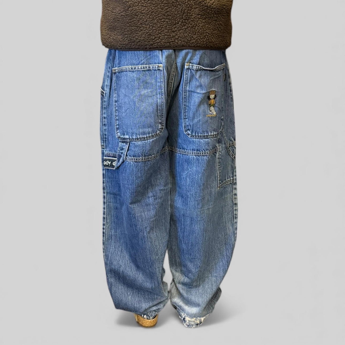 Vintage Dready skater baggy hip hop Jeans (W34)