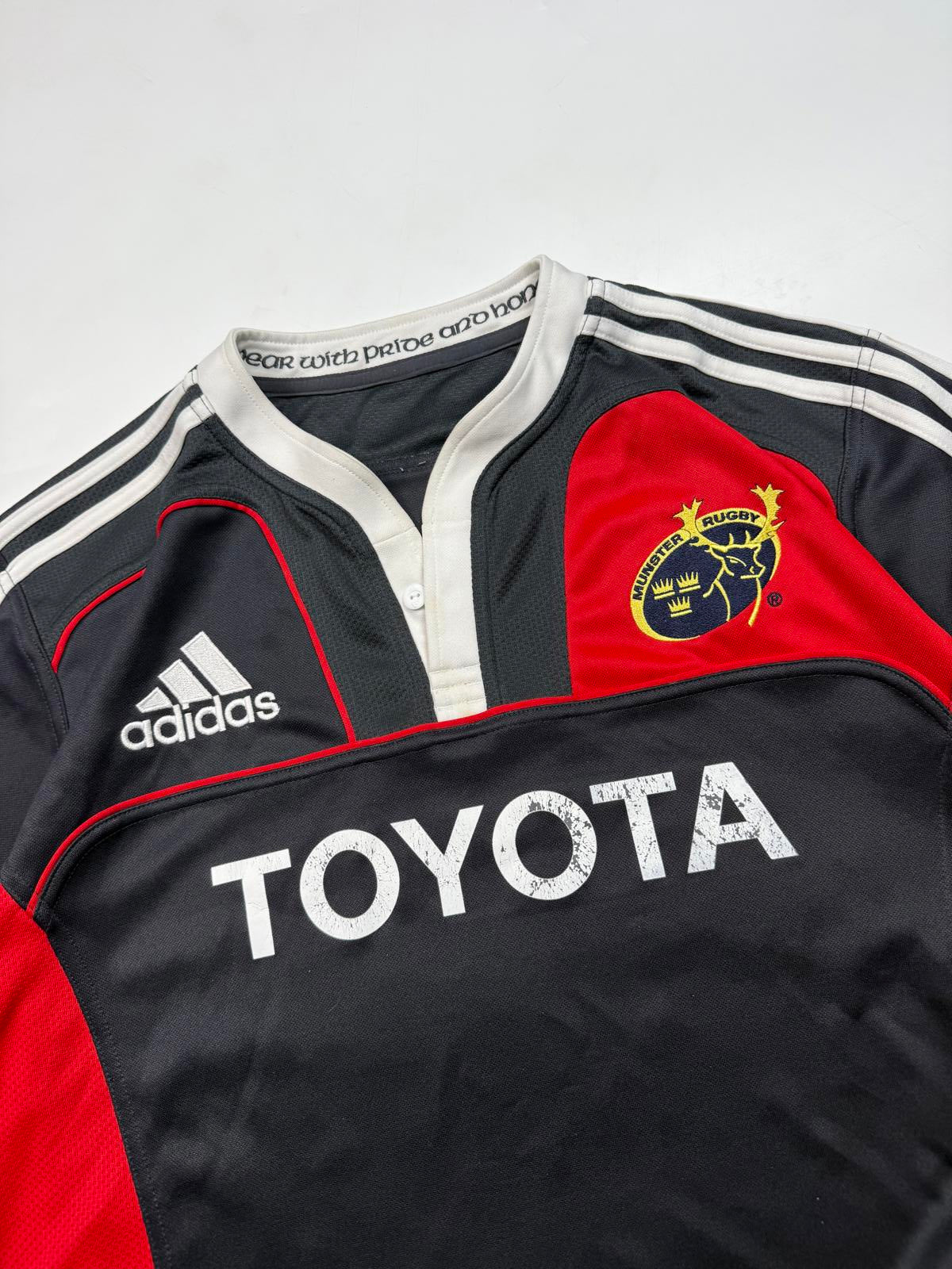 Munster 2010/11 Adidas rugby union shirt (XL)