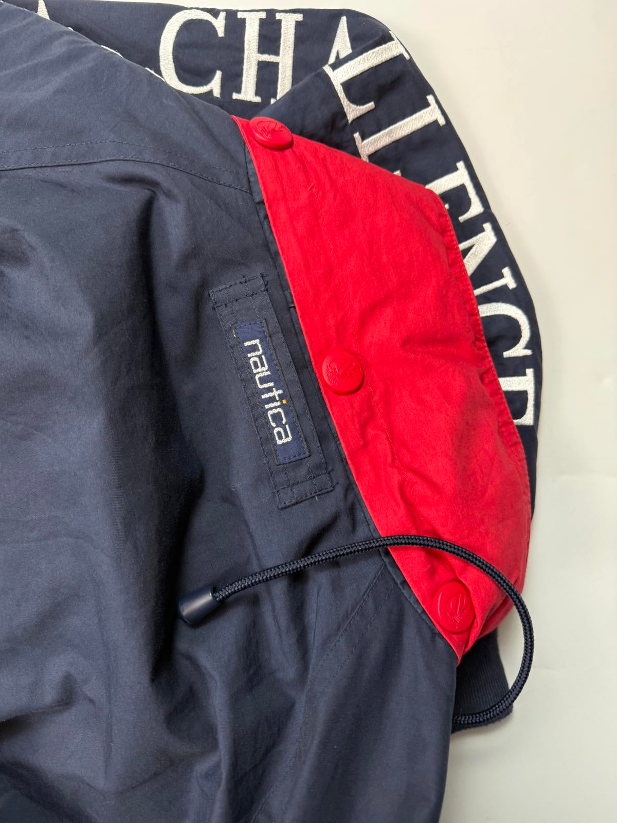 Vintage 90s Nautica competition rain jacket (L)