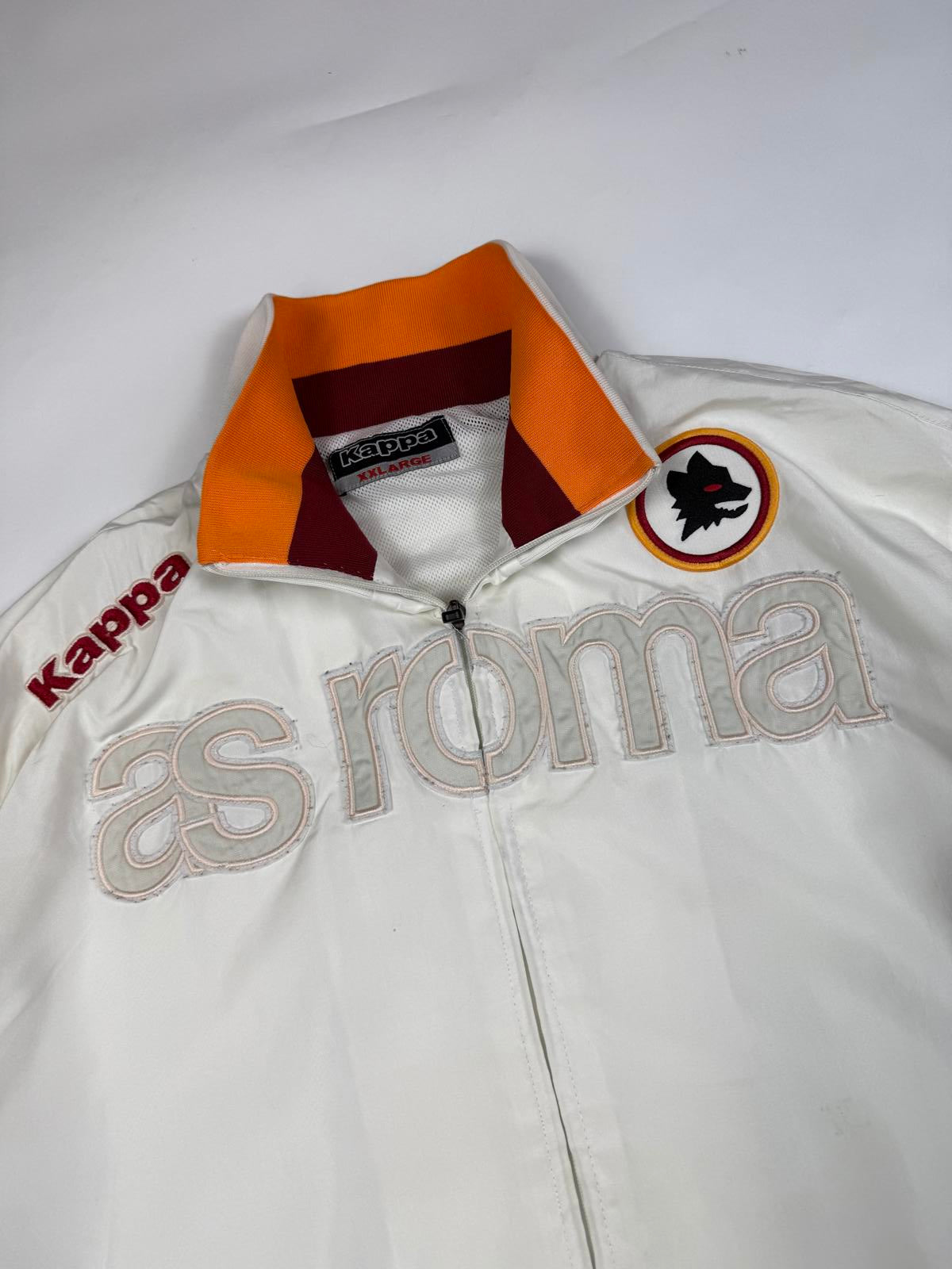 AS Roma 2010/11 Kappa football track jacket (XXL)