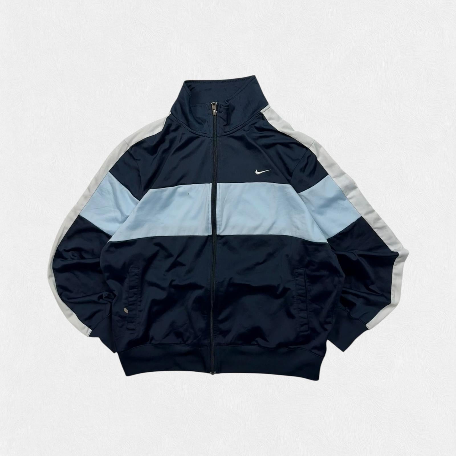 Vintage Nike side stripe track jacket (L)
