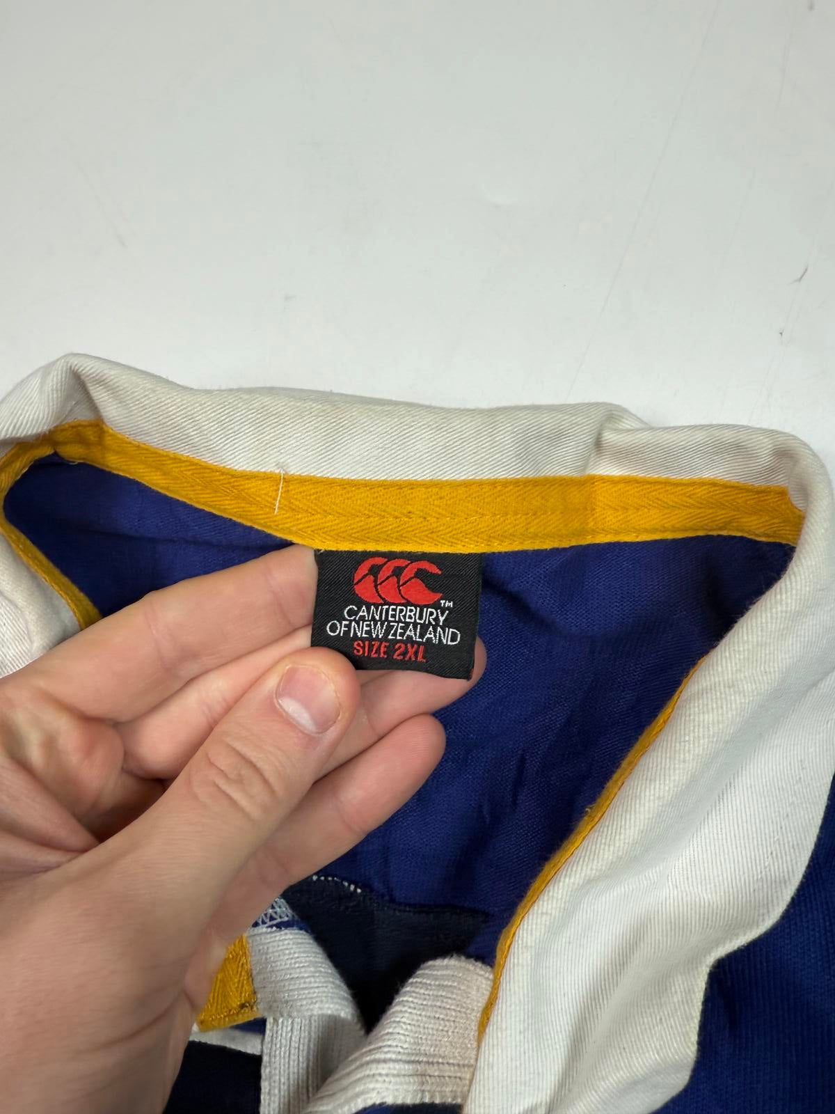 Vintage Leinster 2007/08 Canterbury rugby shirt (XXL)