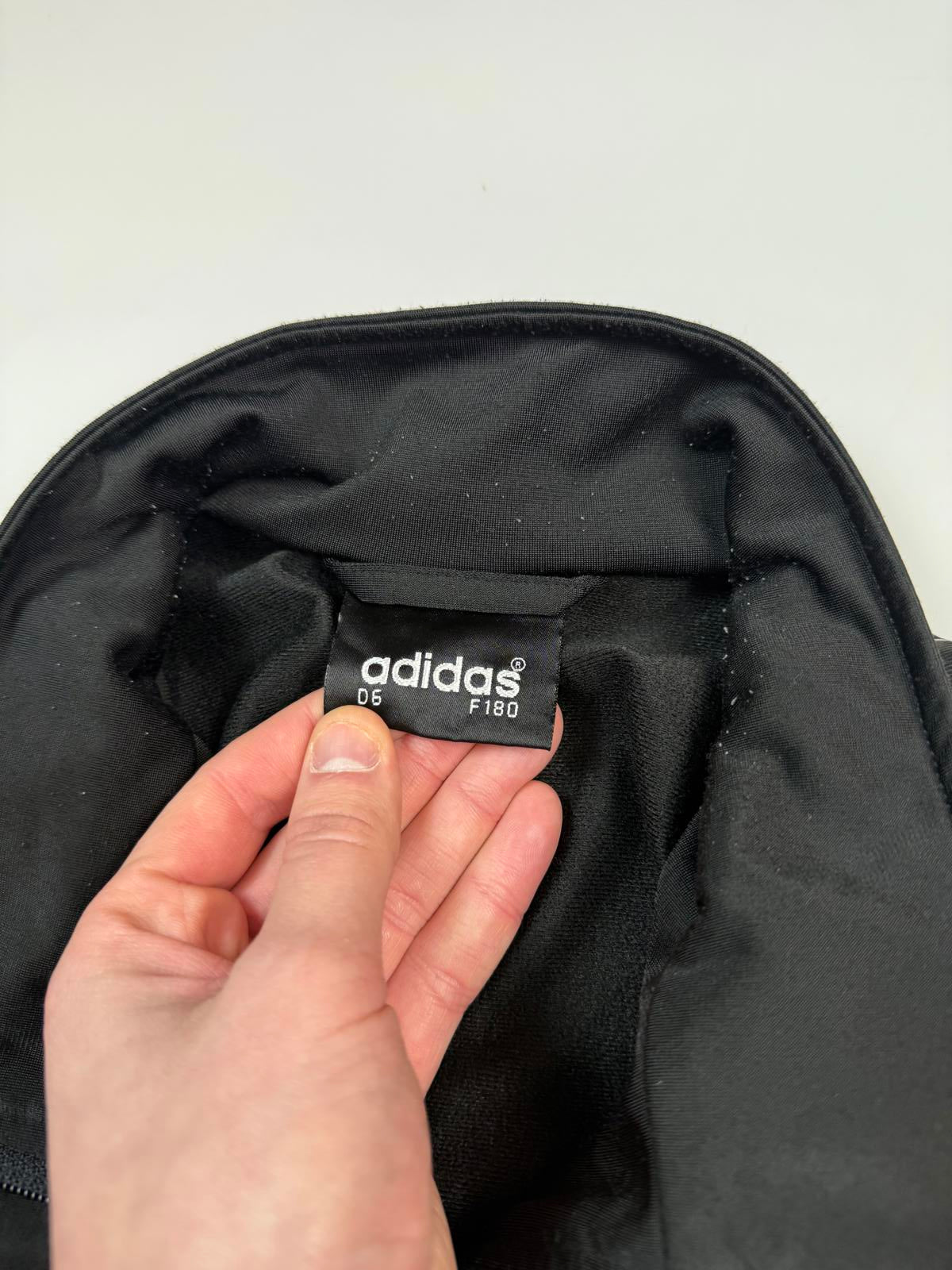 Vintage 90s adidas originals side stripe track top (M)