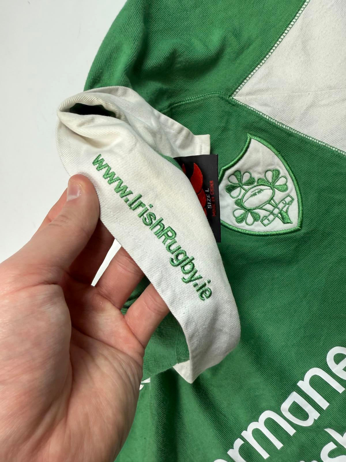 Vintage Ireland 2005/06 Canterbury rugby union shirt (L)