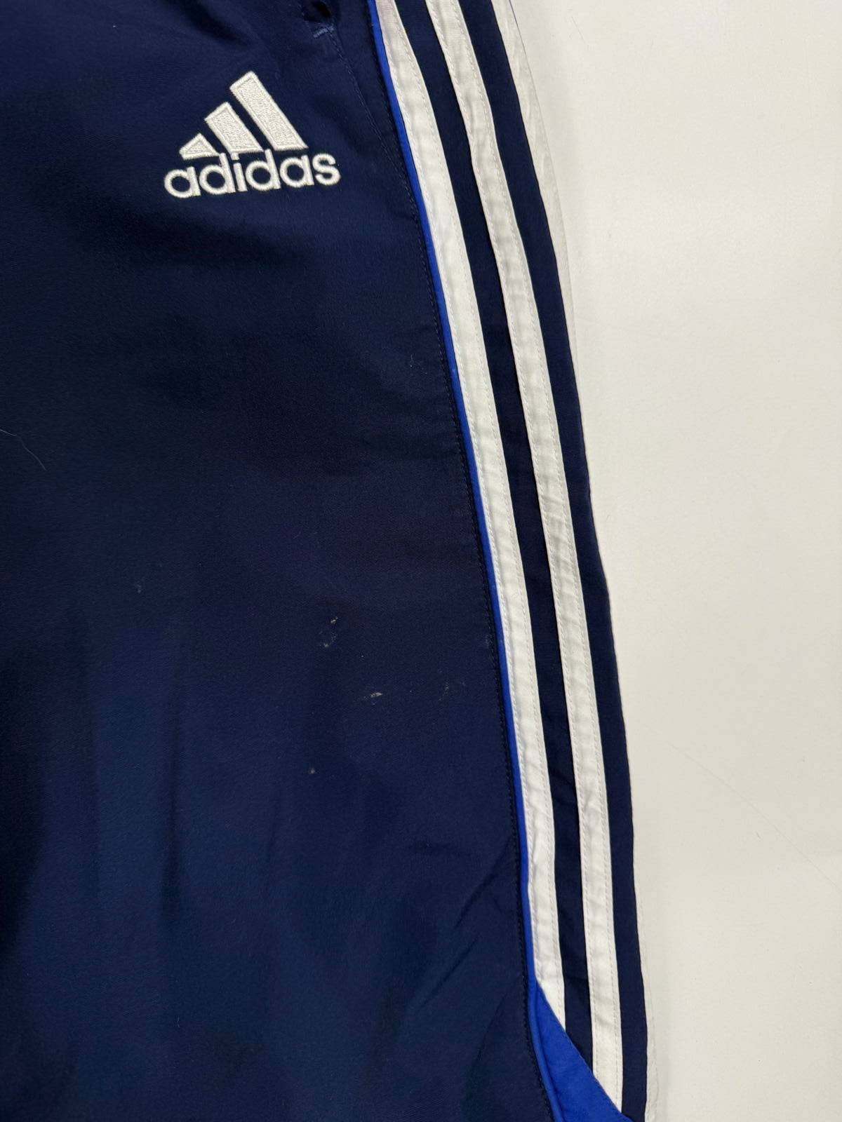 Vintage Adidas side stripe baggy track pants (M)