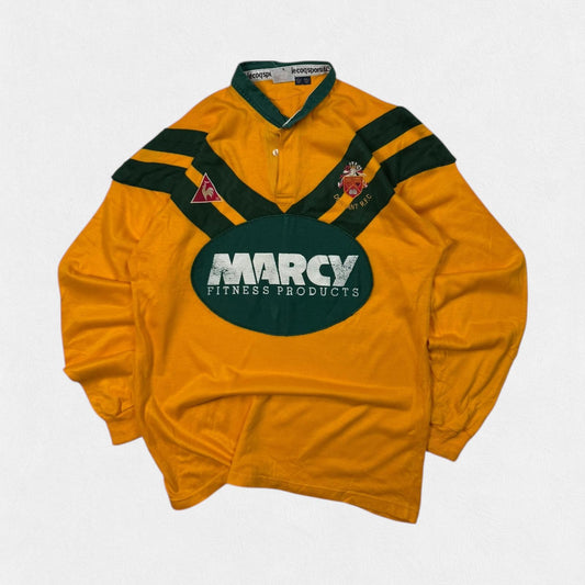 Vintage 90s Dunnant le coq sportif rugby union shirt (M)