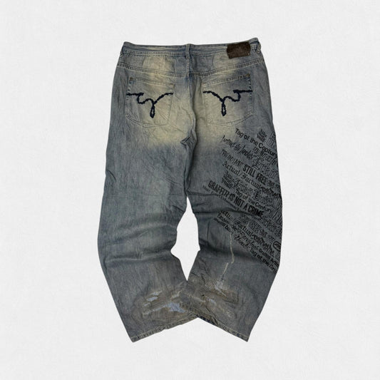 Vintage Ecko Unltd baggy hip hop Jeans (W42)